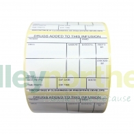 Status&trade; Drugs Added to this Infusion Labels (White)