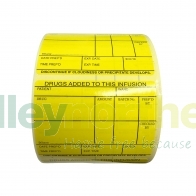 Status&trade; Drugs Added to this Infusion Labels (Yellow)