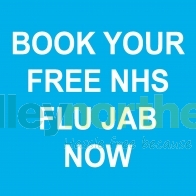 Status&trade; Flu Jab Available Labels &ndash; 36 x 36mm