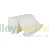 White Interfold Hand Towels 2ply