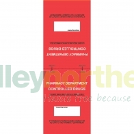 Status&trade; Controlled Drugs Transport Labels &ndash; 75 x 212 mm