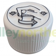 Medi-Loc™ T/E CRC Cap with White Ring & Saranex Liner - 28mm