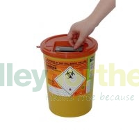 Sharpsguard Orange 3.75l Sharps Bin DD474OLR