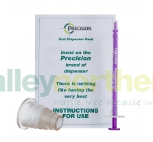 The BX1 syringes come with bung and instruction booklet