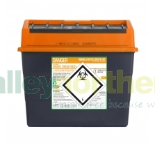 Sharpsafe Orange NHS Scotland Sharps Bin 51802161