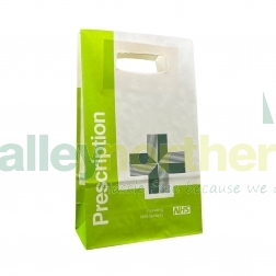front view of the nhs prescription paper carrier