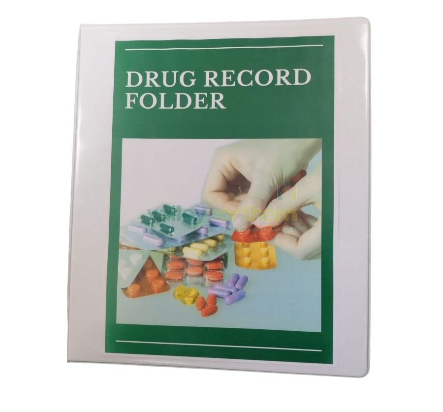Drug Record Folder A4 Valley Northern Limited